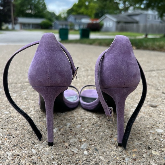 Saint Laurent Suede heeled sandals Size 8 - Picture 5 of 5